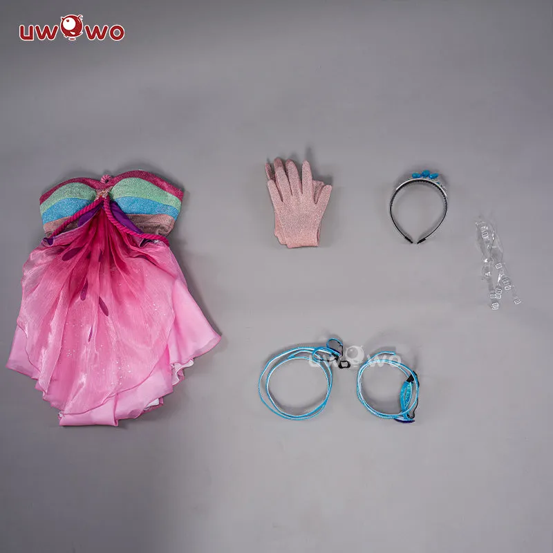 Uwowo Flora Cosplay Princess Wings Cosplay Fairy Club Costumes