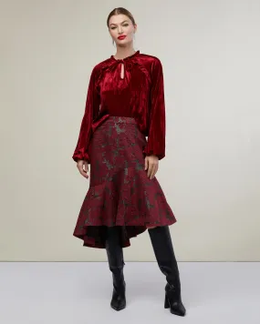 Velvet Blouse