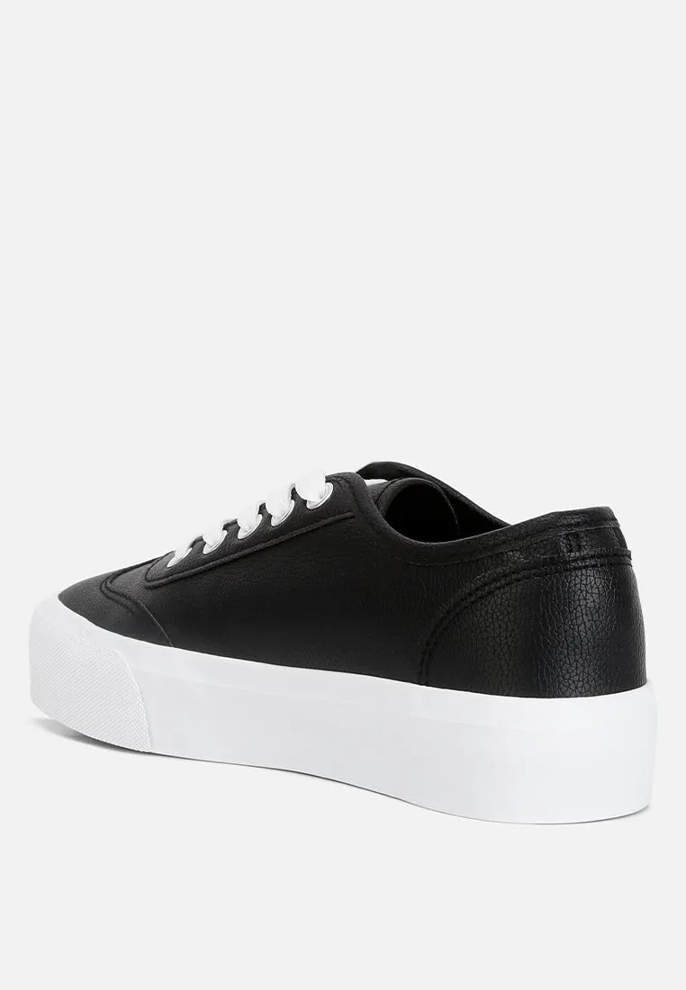 Zenda Chunky Flatform Sneakers By Ruw