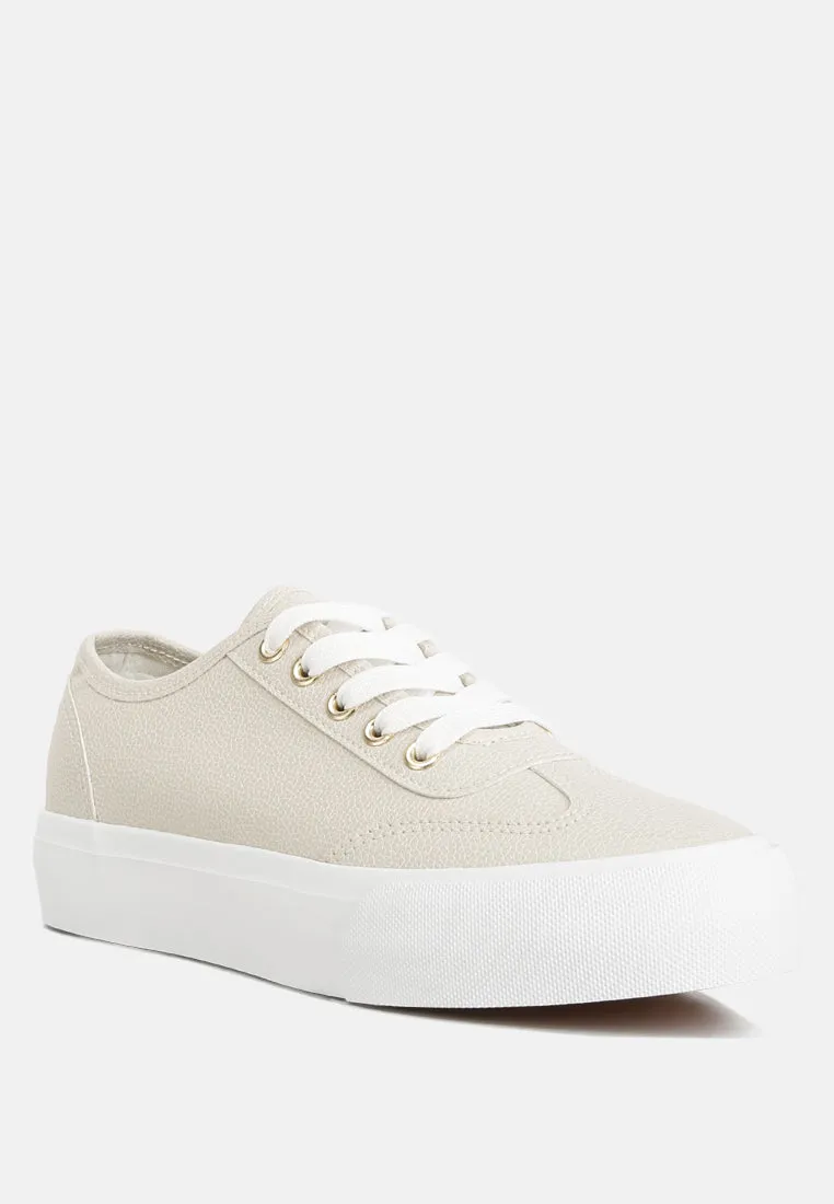 Zenda Chunky Flatform Sneakers By Ruw