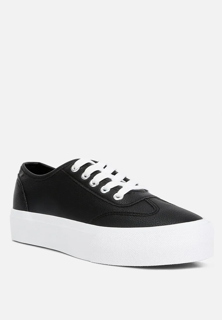 Zenda Chunky Flatform Sneakers By Ruw