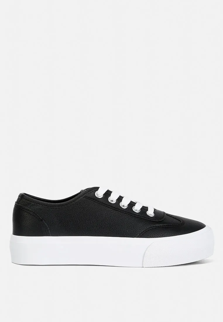 Zenda Chunky Flatform Sneakers By Ruw